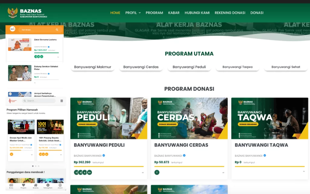 Jasa Pembuatan Website Donasi dengan Fitur Lengkap Nomer 1 Di Indonesia