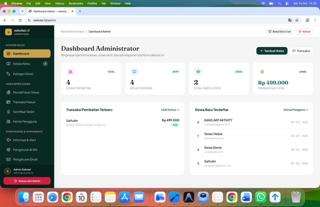 Source Code Website E-Course